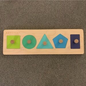 Lovevery • Friends of All Shapes Wooden Puzzle